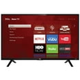 thumbnail image 1 of REFURBISHED - TCL 32" Class HD (720P) Roku Smart LED TV (32S301), 1 of 5