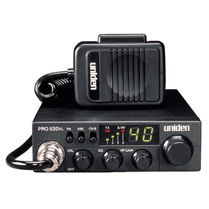 Uniden PRO520XL CB Radio w/7W Audio Output