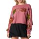 thumbnail image 1 of Sudadera de Halloween con Lentejuelas para Mujer, Larga, Purpurina Brillante, Calabaza, Fantasma, Suéter Feo de Halloween. Color Rubor M, 1 of 10