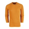 thumbnail image 1 of American Rag Mens Long-Sleeve Thermal Basic T-Shirt medorange S, 1 of 1