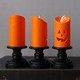 thumbnail image 6 of HEVIRGO 6 Pcs Flameless Candle Portable Safe Halloween Flickering Candles for Home Decor, 6 of 9