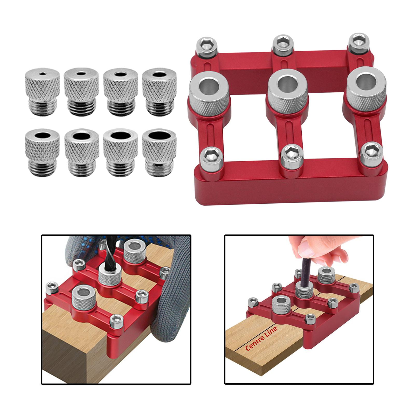 Self Centering Dowelling Jig Woodworking position locators,