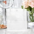 thumbnail image 5 of Transparent Gift Bag Buckle Packaging Bag Waterproof Plastic Tote Bag (L), 5 of 6