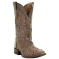 thumbnail image 2 of Corral Boots Mens Wire Embroidered Square Toe Cowboy  Mid Calf Boots, 2 of 5