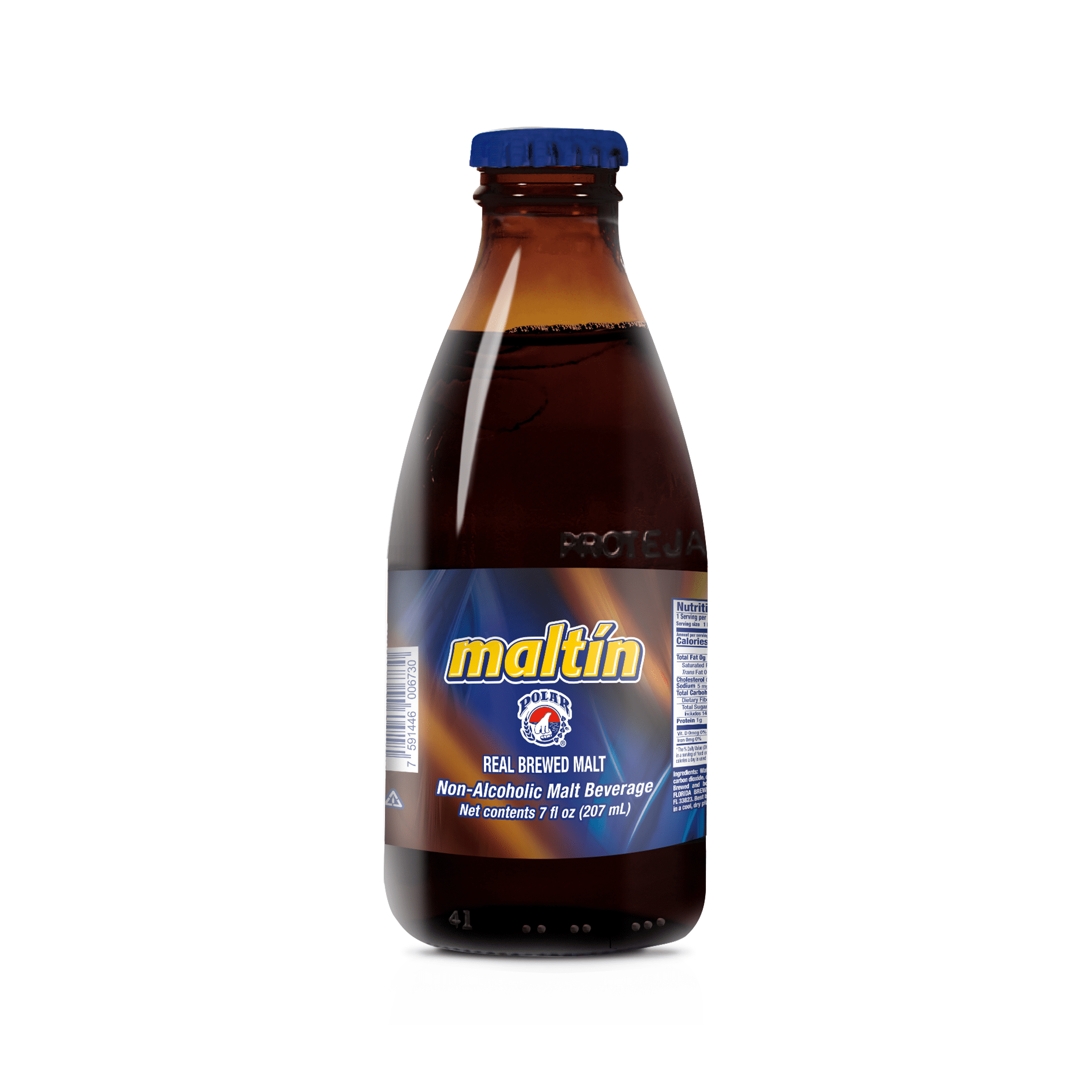 Maltin Polar Non- Alcoholic Malt Beverage 7 oz Glass Bottles (6 Pack)