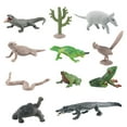thumbnail image 3 of 12x figuras de animales , juego de figuras de animales, modelo simulado para suministros de fiesta, decoración para pasteles, niños y niñas Estilo F, 3 of 8
