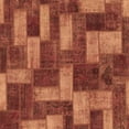 thumbnail image 1 of Ahgly Company Indoor Square Abstract Brown Modern Area Rugs, 7' Square, 1 of 4