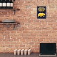 thumbnail image 3 of Rico Industries NCAA California Golden Bears 8.5-Inch by 11-Inch Metal Parking Sign D cor, 3 of 5