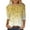 White, variant on Womens Tshirt 3/4 Sleeve Sequin Printed Crew Neck Summer Tops for Women Pink XXL
