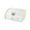 White, variant on Large Capacity Retro Bread Container with Roll Top Lid Iron Construction Bread Case for Kitchen Countertop Storage