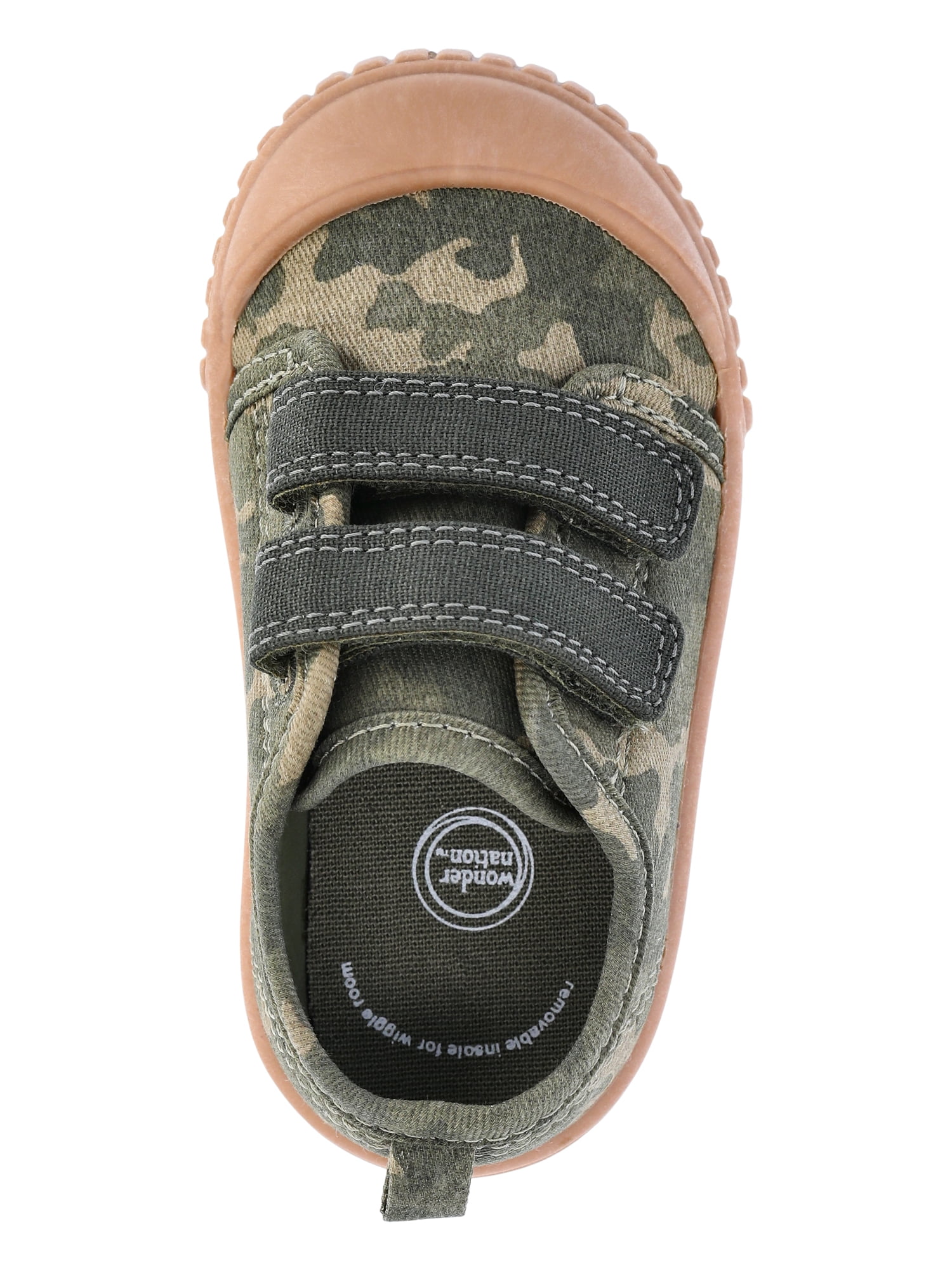 Wonder Nation Baby Boys Bump Toe Casual Shoes