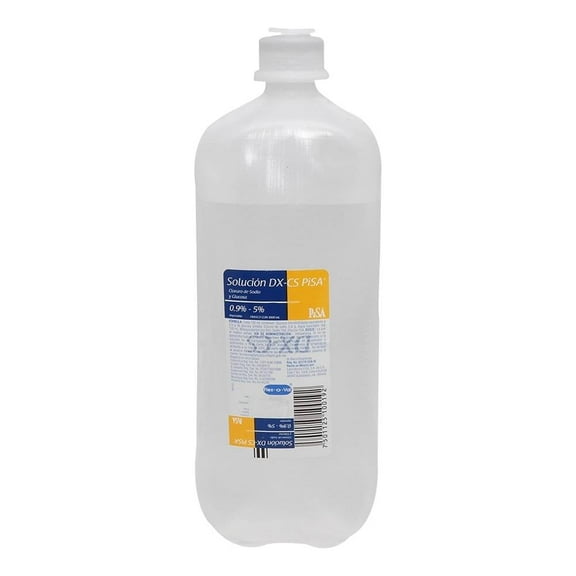 Solución DX CS 0.9% - 5% inyectable 1000 ml