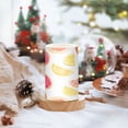 thumbnail image 2 of Yayeee Flameless Candles with Remote Flickering Battery Operated Multi Color Changing, White Grapefruit Slices, 2 of 7