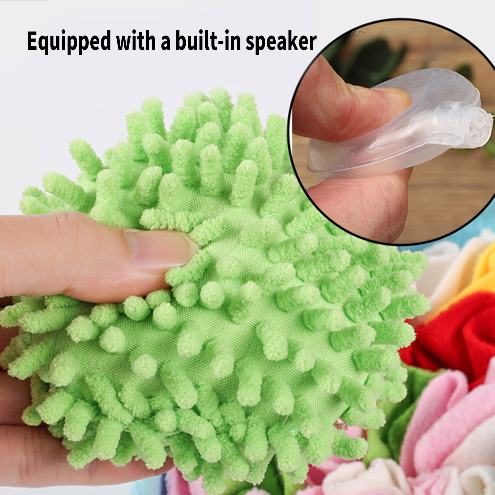 Interactive Snuffle Dog Toy Soft Mat Puzzle Feeding Toy for Puppy Dogs Training and Boredom Relief