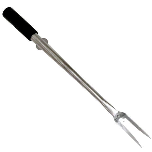 FIREDISC Ultimate Forking Stainless Steel Grilling Fork in Black and Silver