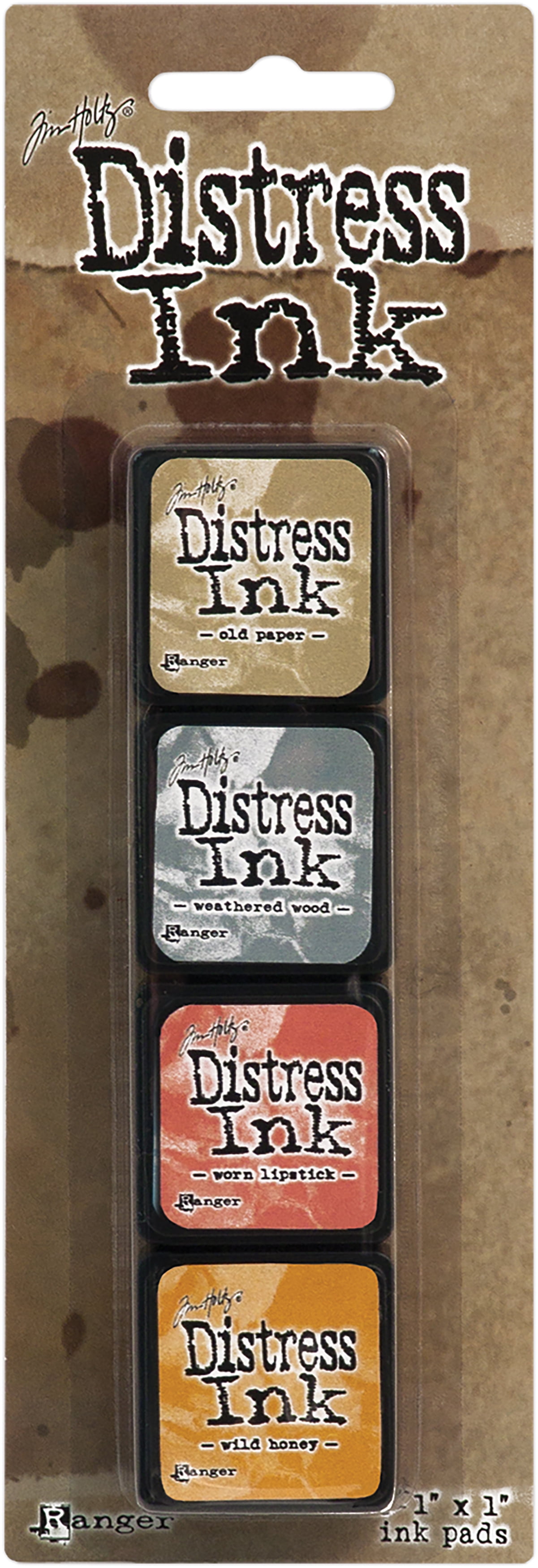 Tim Holtz Distress Mini Ink Pads-Black Soot