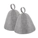 thumbnail image 3 of Gorro de Sauna Zulema 2 Piezas Gris para Hombres y Mujeres, 3 of 8