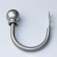 thumbnail image 5 of Cheers.US 2Pcs/Set Curtain Holdback, Wall Mounted Modern Concise Ball Drapery Tiebacks with Screws, Heavy Duty Metal Decorative Window Drapery Holder Curtain Hook, 5 of 7