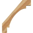 thumbnail image 3 of 4"W x 28"D x 32"H Merced Rough Sawn Knee Brace, Western Red Cedar, 3 of 4