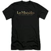 Les Miserables Romantic Musical Drama Movie Logo Adult Slim T-Shirt Tee