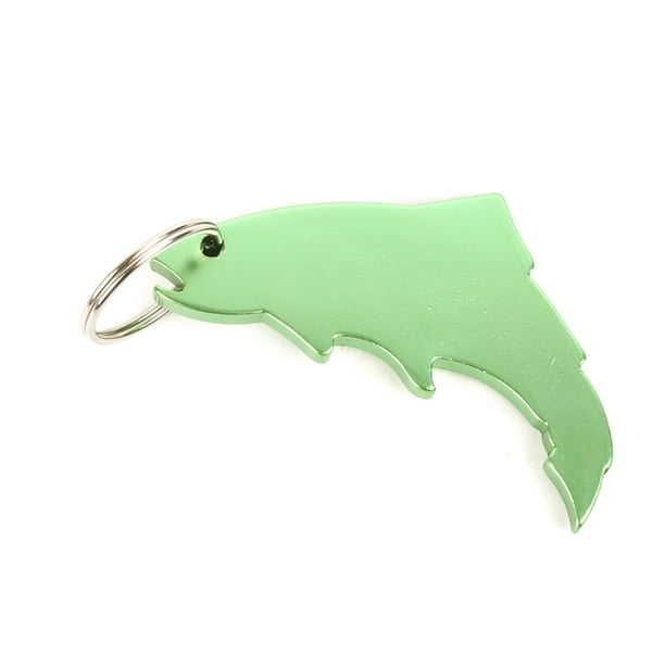 Greeniant Abridor de botellas de vidrio en forma de pez tapa de bebida apertura reutilizable Camping barbacoa utensilios de cocina accesorios tipo 4 Type3 NO3 Greeniant OD024867-04