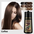 thumbnail image 2 of Coffee Hair Dye Shampoo 3 in 1,Instant Hair Color Shampoo for Women Men, Long Lasting Brown Hair Shampoo, Semi-Permanent Brown Hair Dye (Coffee), 2 of 6