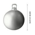 thumbnail image 3 of Steadline Jumbo Outdoor Christmas Sphere - Heavy Duty PVC Inflatable Holiday Decor with Sturdy Construction for Garden Display and Seasonal Celebration to Create Festive Winter Atmosphere, 3 of 6