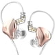 thumbnail image 1 of Auriculares KZ ZEX 1 electrostáticos + 1 intraurales dinámicos en oro rosa, 1 of 9