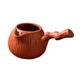 thumbnail image 3 of Tetera de cerámica, Infusor de té, tetera de hojas sueltas con mango antiescaldaduras, tetera para senderismo, agua caliente hirviendo, Hotel y hogar , Rojo Macarena Tetera, 3 of 8