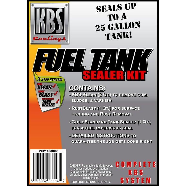 KBS Coatings 53010 1 Pack KBS Sealer Kit for 25-50 Gallon Tanks