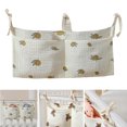 thumbnail image 2 of Bedside Hanging Bags Crib Organizer for Milk Bottle Bib Nappy Dormitory Bunk Storage, 2 of 6