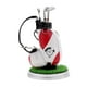 thumbnail image 2 of Titular de La de La Bolsa de Golf con El Reloj de La Base de Césped Y El Regalo de La Decoración de Los Bolígrafos Del Club de Golf 3 Macarena Bolígrafos del club de golf, 2 of 7