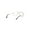 Silver, variant on Gravity Shades Clear Lens Aviator Sunglass, Silver 12 Pack
