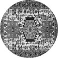 thumbnail image 1 of Ahgly Company Indoor Round Persian Gray Traditional Area Rugs, 7' Round, 1 of 1