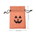 thumbnail image 4 of 50pcs Halloween Drawstring Bag Halloween Treat Storage Bag Pumpkin Candy Storage Pouch, 4 of 8