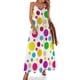 thumbnail image 1 of Vestido sin mangas con lunares de colores Vestidos casuales vestidos para mujer Vestidos de mujer ropa de verano, 1 of 7