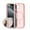 Pink, variant on for iPhone 11 Case: Magnetic Translucent Matte Shockproof Slim Compatible with MagSafe - Military Grade Drop Proof Hard Back Anti-Fingerprint Protective Cell Phone Cover,Darkblue