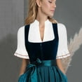 thumbnail image 2 of Bavarian Festival Top for Women Traditional Oktoberfest Shirt Plus Size Summer Blouse Casual Dirndl Style Tee, 2 of 2