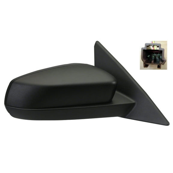 KAI New Standard Replacement Passenger Side Door Mirror, Fits 2010-2012 Ford Mustang