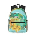 thumbnail image 1 of Disketp USA Tourist Map Mochila Ligera Clásica con Múltiples Bolsillos, Mochila Casual para Hombre y Mujer, Ideal para Escuela, Trabajo y Viajes, 1 of 6