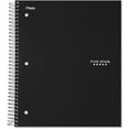 thumbnail image 1 of Five Star MEA72069 8.5 x 11.5 in. Wirebound College Ruled Notebook - 3 Subject, Black, 1 of 2