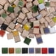 thumbnail image 1 of Azulejos de mosaico de cerámica de 200 g para manualidades, formas cuadradas, para proyectos de bricolaje, decoración del hogar, manualidades, materiales para el aula., 1 of 6