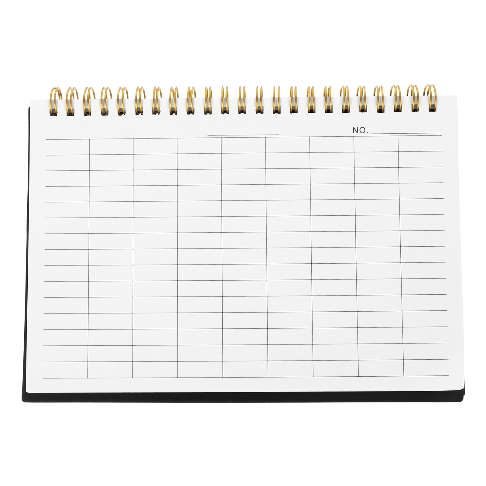 TABLZONE Personal Finance Ledger Lined Notebook Black 1Pack