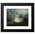 thumbnail image 2 of August Leu 14x12 Black Modern Framed Museum Art Print Titled - Obersee Near Berchtesgaden (1858), 2 of 5