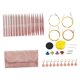 thumbnail image 5 of Kit de agujas circulares para tejer, práctico y resistente, para tejer suéteres. Rosa, 5 of 9