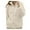 Beige, variant on Women's Solid Color Fleece Jacket - Collar Zip Up for a Cozy and Fashionable Outerwear Option