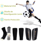 thumbnail image 2 of Piezas Espinilleras de Futbol para Niños, Espinilleras Futbol con Protección de Cojín Xtellar negro, 2 of 4