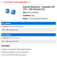 thumbnail image 2 of Sway Bar Bushing Kit - Compatible with 1975 - 1986 Chevy C30 1976 1977 1978 1979 1980 1981 1982 1983 1984 1985, 2 of 2