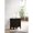 Cappuccino, variant on Clement Dark Cocoa 2-Drawer Nightstand Bedside Table with Brushed Nickel Hardware for Bedroom Storage