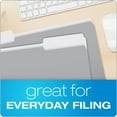 thumbnail image 6 of Interior File Folders, 1/3-Cut Tabs, Legal Size, Gray, 100/Box, 6 of 6